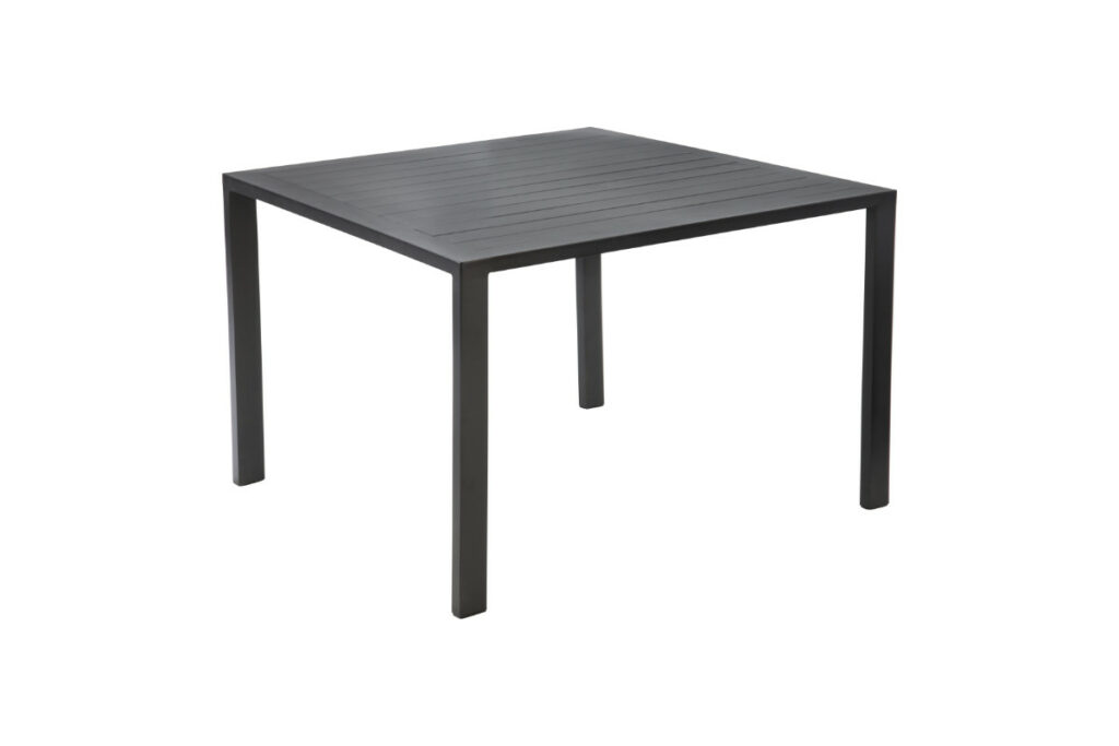 Curv 53939ALN Square Slat Top Dining Table Admiral Furniture